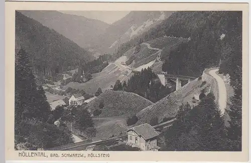 (44276) AK Höllental, Höllsteig, 1920er