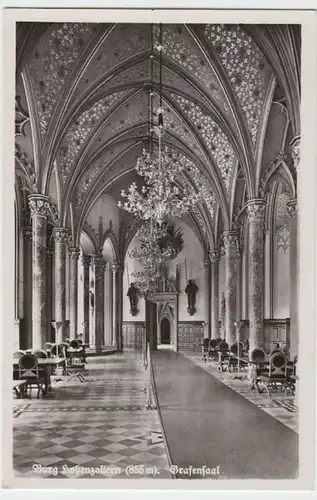 (4341) Foto AK Zimmern, Bisingen, Burg Hohenzollern, Grafensaal