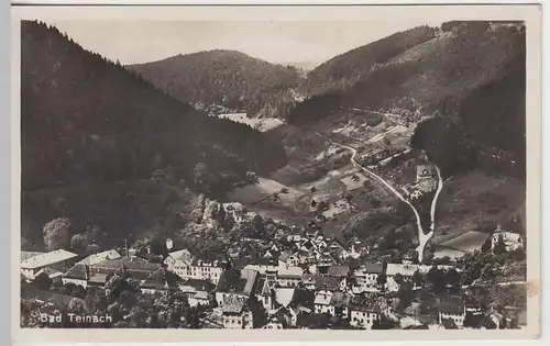 (43323) Foto AK Bad Teinach, Schwarzwald, Panorama 1920er