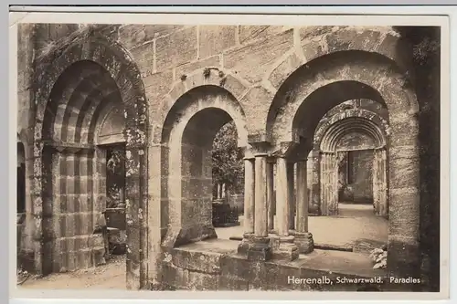 (42917) Foto AK Herrenalb, Schwarzwald, Paradies 1938