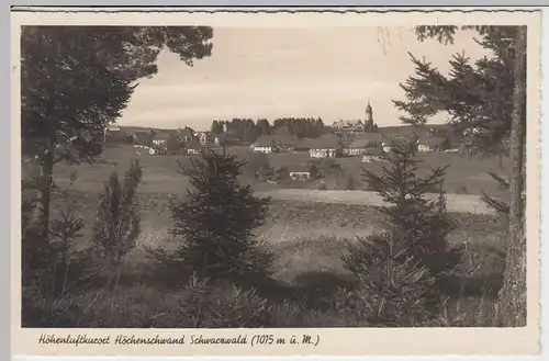 (42428) Foto AK Höchenschwand, Schwarzwald, Panorama 1939