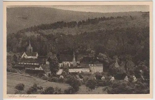 (40790) AK Bebenhausen, Blick zum Schloss 1920er