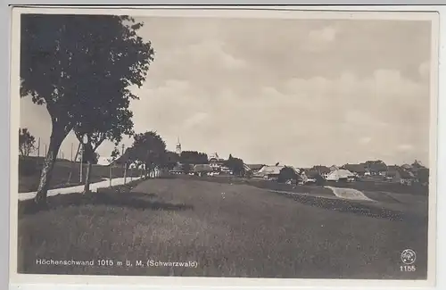 (40786) Foto AK Höchenschwand, Panorama 1920er