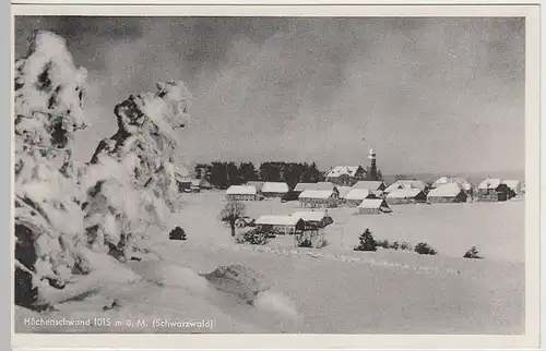 (40785) AK Höchenschwand, Panorama im Winter