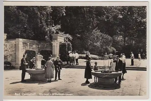 (40762) Foto AK Bad Cannstatt, Kursaal Wilhelmsbrunnen 1930er