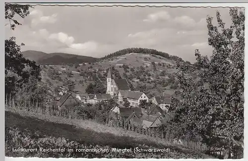 (39058) Foto AK Reichental im Murgtal nach 1945