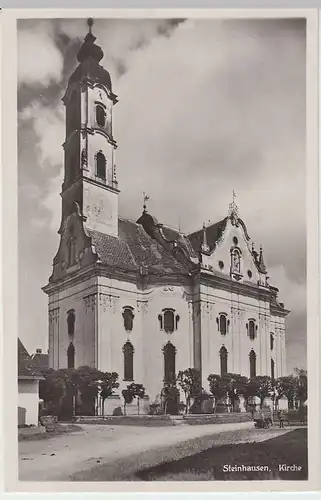 (37844) Foto AK Steinhausen (Bad Schussenried), Wallfahrtskirche, 1929