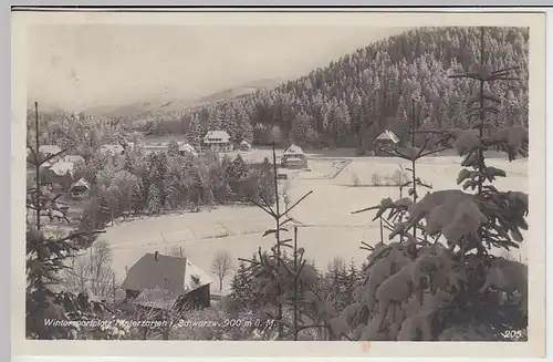 (37014) Foto AK Wintersportplatz Hinterzarten 1930