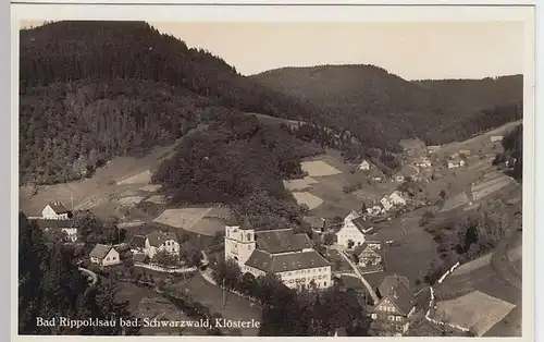 (37010) Foto AK Bad Rippoldsau, Klösterle, vor 1945