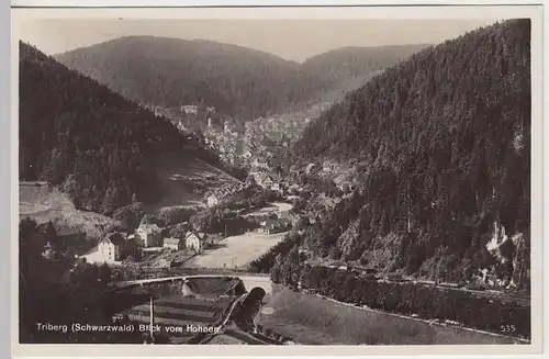 (36351) Foto AK Triberg, Blick vom Hohnen, 1933