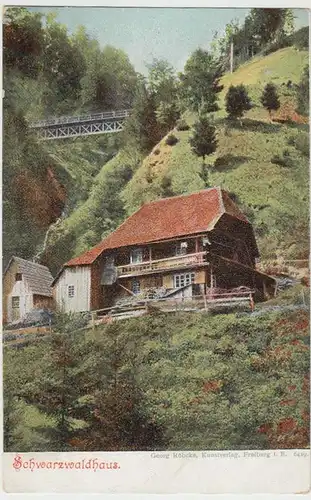 (36345) AK Schwarzwaldhaus, vor 1945