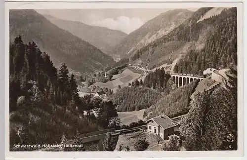 (36342) Foto AK Höllental (Schwarzwald), Höllsteig, 1941