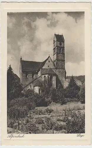 (36327) AK Alpirsbach, Klosterkirche, 1935