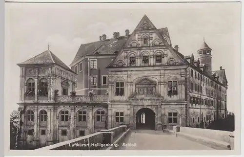 (35460) Foto AK Heiligenberg, Schloß, 1932