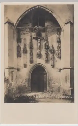 (3517) Foto AK Blaubeuren, Klosterkirche, Portal Südseite