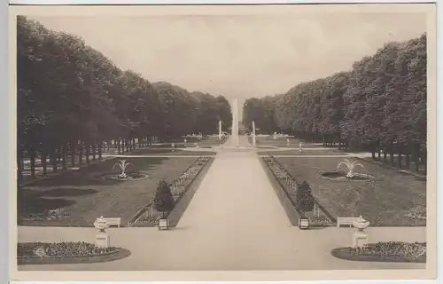 (35098) Foto AK Schwetzingen, Schloßgarten, vor 1945