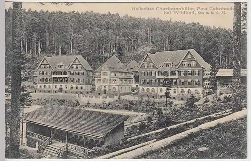 (34489) AK Schömberg, Heilstätte Charlottenhöhe, vor 1945