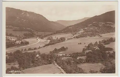 (32423) Foto AK Laufbachtal mit Omerskopf, vor 1945