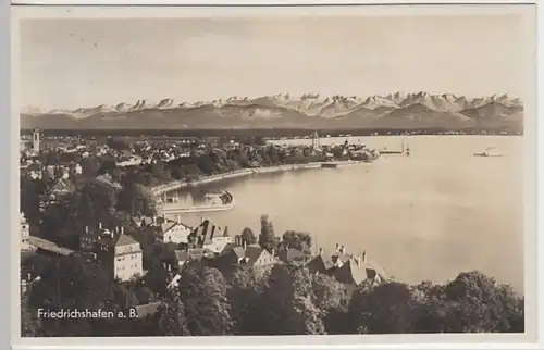 (31179) Foto AK Friedrichshafen a.B., Panorama, 1934