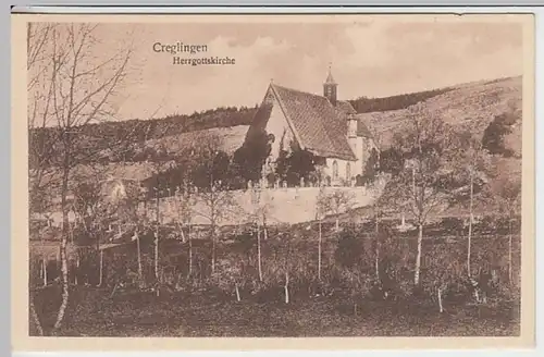 (25704) AK Creglingen, Herrgottskirche, gelaufen 1946