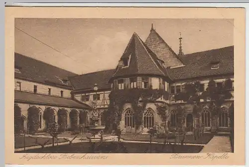 (24582) AK Bebenhausen, Jagdschloss, Brunnenkapelle, vor 1945