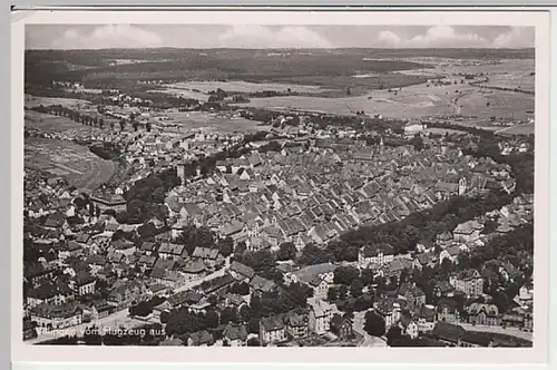 (24404) Foto AK Villingen, Panorama, Luftbild