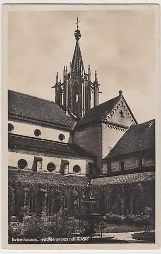 (20061) Foto AK Bebenhausen, Tübingen, Klosterkirche, vor 1945