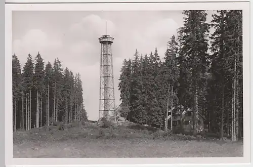 (19985) Foto AK Hochfirst, Turm, Rasthaus, vor 1945