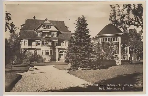 (19857) Foto AK Königsfeld im Schwarzwald, Pension Waldesruhe, v. 1945