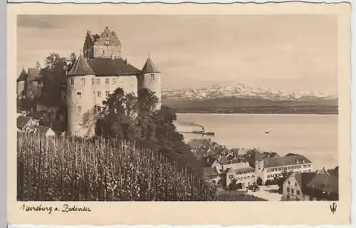 (17709) Foto AK Meersburg, Alte Burg, Altes Schloss, 1939