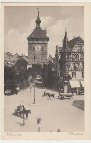 (17134) AK Konstanz (Bodensee), Schnetztor, vor 1945