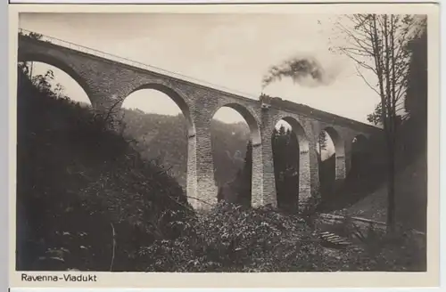 (16877) Foto AK Höllental (Schwarzw.), Ravennaviadukt, vor 1945