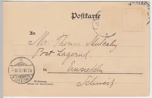 (15954) AK Gruß aus Konstanz, Konzilgebäude, Saal 1901