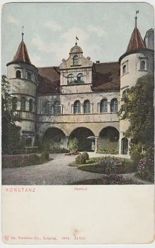 (15953) AK Konstanz, Rathaus, um 1905