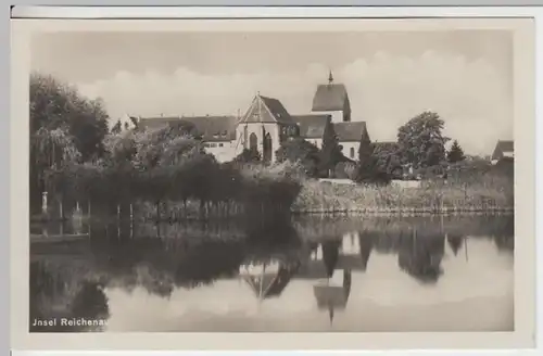 (15321) Foto AK Reichenau, Bodensee, Kloster, vor 1945