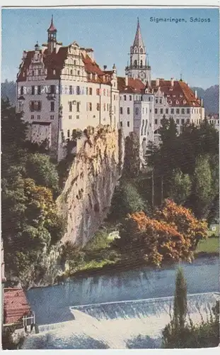 (15310) AK Sigmaringen, Schloss, vor 1945