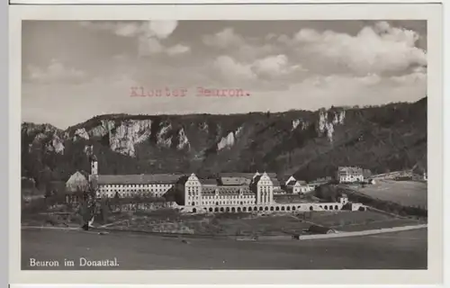 (15308) Foto AK Beuron, Kloster, vor 1945