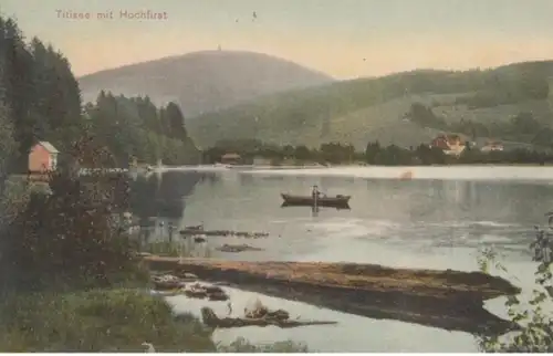 (144) AK Titisee mit Hochfirst 1905