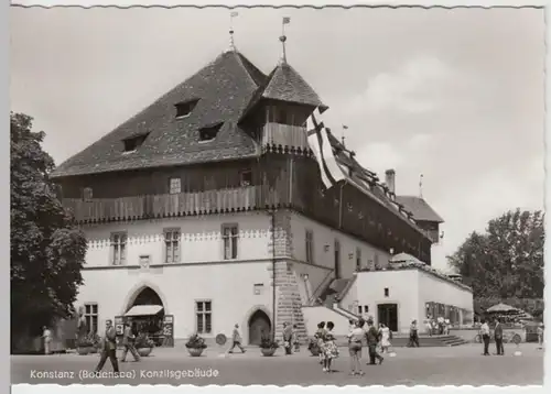 (14318) Foto AK Konstanz, Konzilgebäude, nach 1945