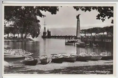 (14296) Foto AK Konstanz, Gondelhafen