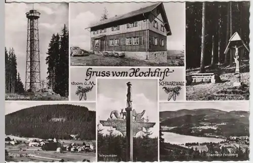 (14133) Foto AK Hochfirst, Mehrbildkarte, nach 1945