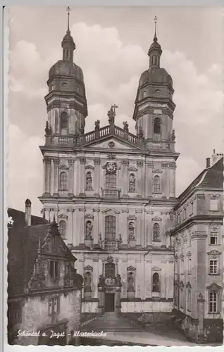 (13809) Foto AK Schöntal, Klosterkirche, nach 1945