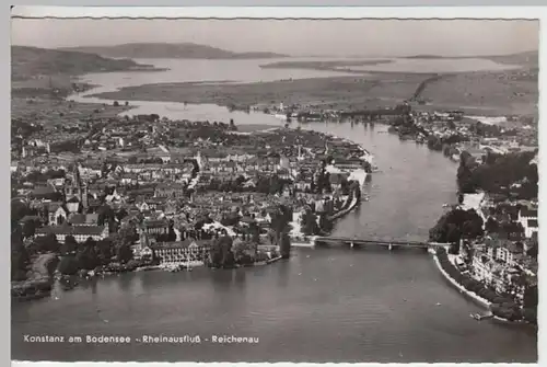 (13765) Foto AK Konstanz, Rhein, Reichenau, nach 1945