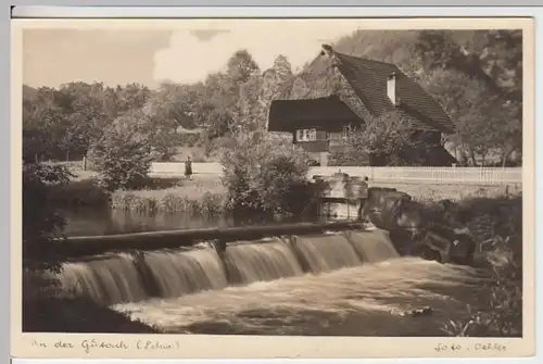 (13578) Foto AK Schwarzwaldhaus an der Gutach, vor 1945