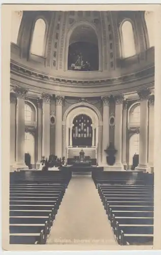 (13522) Foto AK St. Blasien, Dom, Innenraum, vor 1945