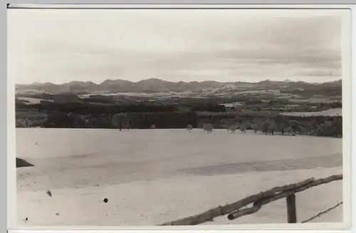 (13454) Foto AK Wangen im Allgäu, Blick auf Allgäuer Alpen, vor 1945