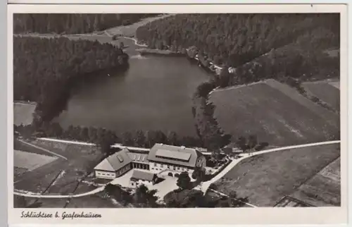 (13433) Foto AK Grafenhausen, Schlüchtsee, vor 1945