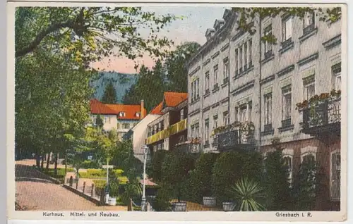 (13046) AK Bad Griesbach im Schwarzw., Kurhaus, vor 1945