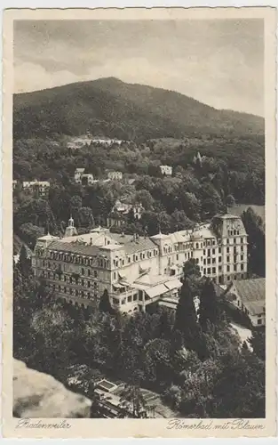 (12894) AK Badenweiler, Schwarzwald, Römerbad, Blauen 1932