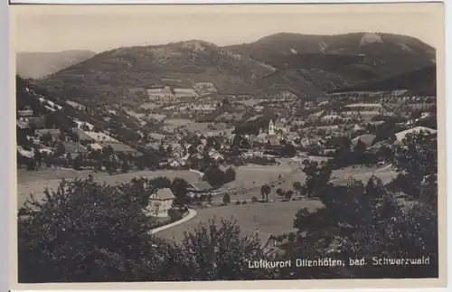 (12448) Foto AK Ottenhöfen im Schwarzwald, Panorama 1931